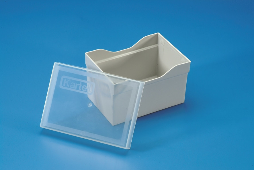 BOÎTES VIDES POUR EMBOUTS AVEC FILTRE EN RACK - gris