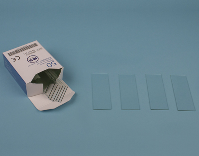 Microscope slides RS FRANCE cut edge90° , box 50