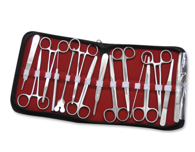 Dissecting kit, 15 pieces 
