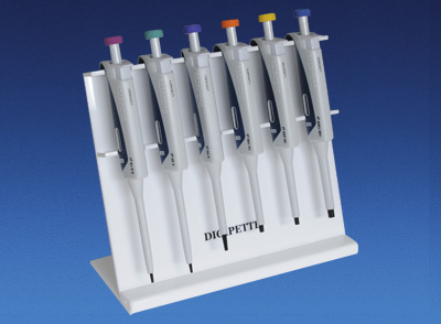 Support pour 6 micropipettes