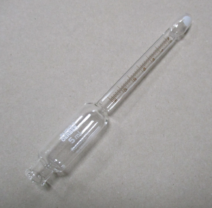 Butyromètres à crème (méthode de dosage d’après Köhler) 0-30% : 0,5 