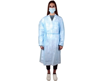 DISPOSABLE GOWNS 25g/m2 - non sterile, box of 100