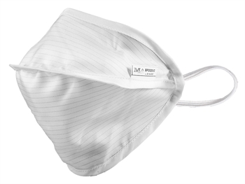 MASQUE CHIRURGICAL RÉUTILISABLE ADULTE MYCROCLEAN - EFB 99,8% - blanc-blanc - barrette nasale