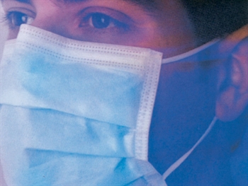 MASQUE FACIAL MASKELLA avec élastiques auriculaires, bleu clair - boîte de 900