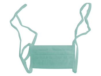 MASQUE FACIAL MASKERITA - chirurgical - vert - boîte de 600