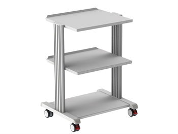 CHARIOT SMART - 2 tablettes 50x42 cm + base