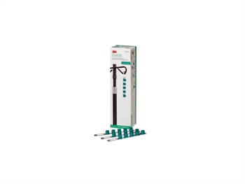 CAPUCHONS DÉSINFECTANTS CUROS STOPPER - connecteur Luer femelle ouvert - 50 bandes de 5 - boîte de 250
