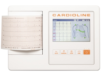 CARDIOLINE ECG100L GLASGOW - écran tactile couleur 5"