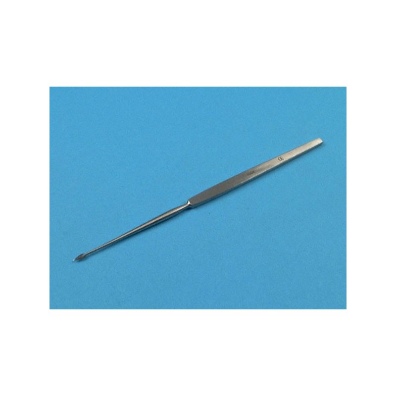 Aiguille Politzer, à paracentèse, droite, 17,5 cm