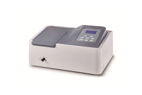 Spectrophotomètres 200~1000nm Lampe au tungstène et lampe au deutérium, comprenant 4 cuvettes carrées en verre et 2 cuvettes carrées en quartz (contenu dans la boîte)