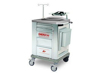 CHARIOT D'URGENCE ACIER INOX - petit