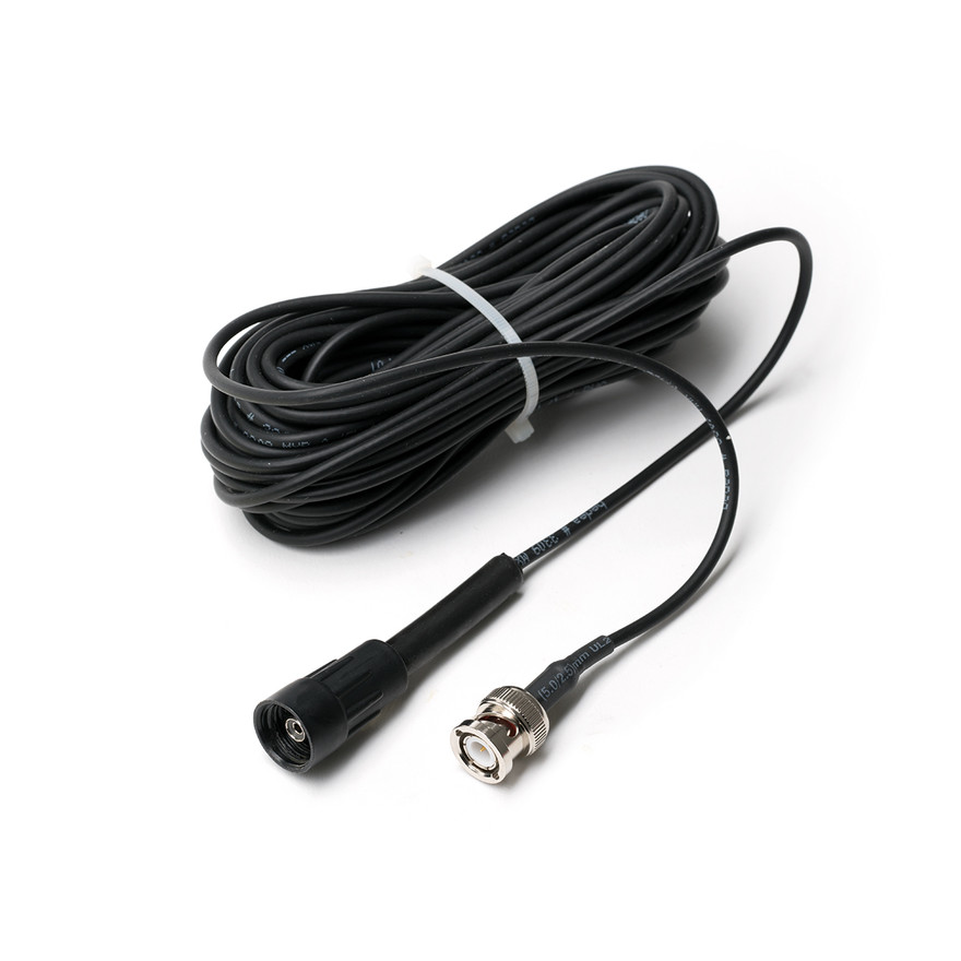 Câble pour électrodes, longueur 10 m, diamètre 3 mm, connecteur tête à vis S7 / BNC