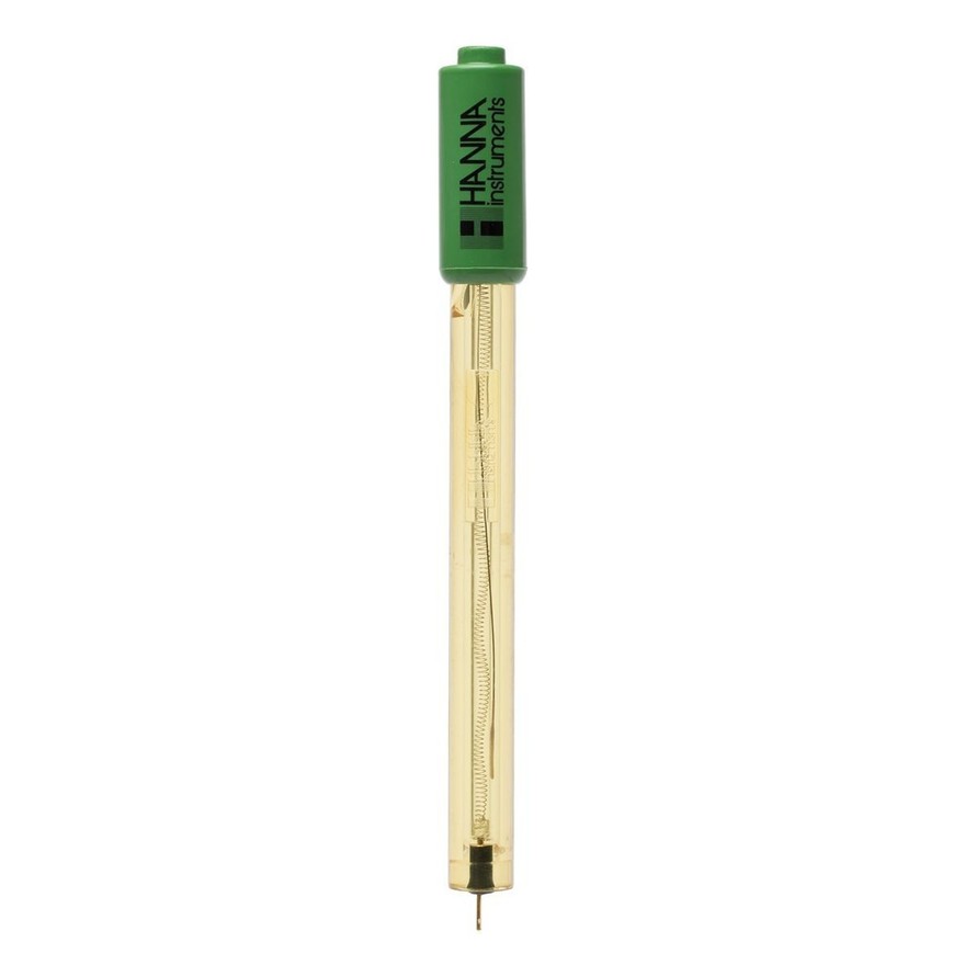 Électrode rédox, capteur or, corps plastique, connecteur BNC, câble 1 m