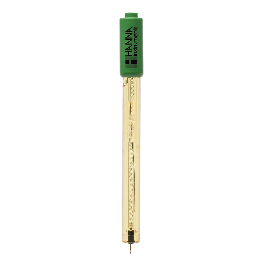 Électrode rédox, capteur or, corps plastique, connecteur BNC, câble 3 m