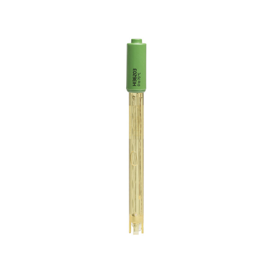 Électrode rédox/°C, usage général et labo, corps plastique, capteur platine, Quick DIN, câble 1 m