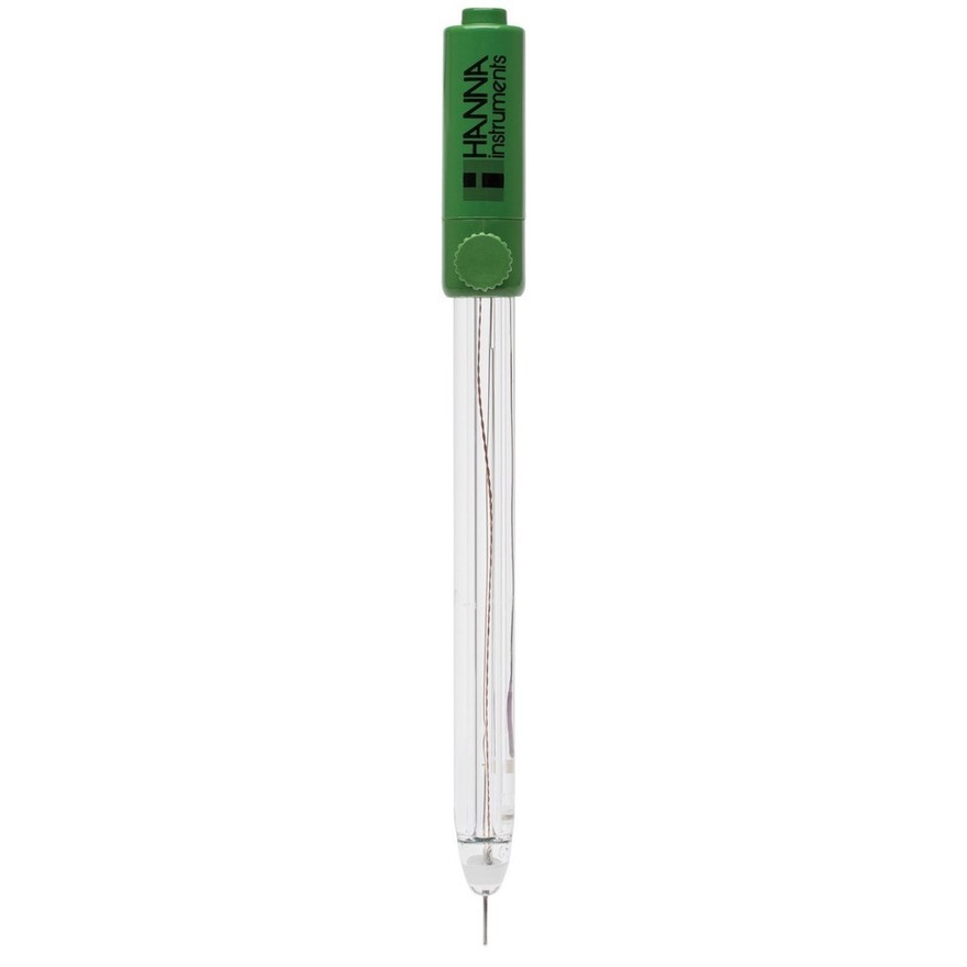 Électrode rédox/°C, usage général et labo, corps verre, capteur platine, Quick DIN, câble 1 m