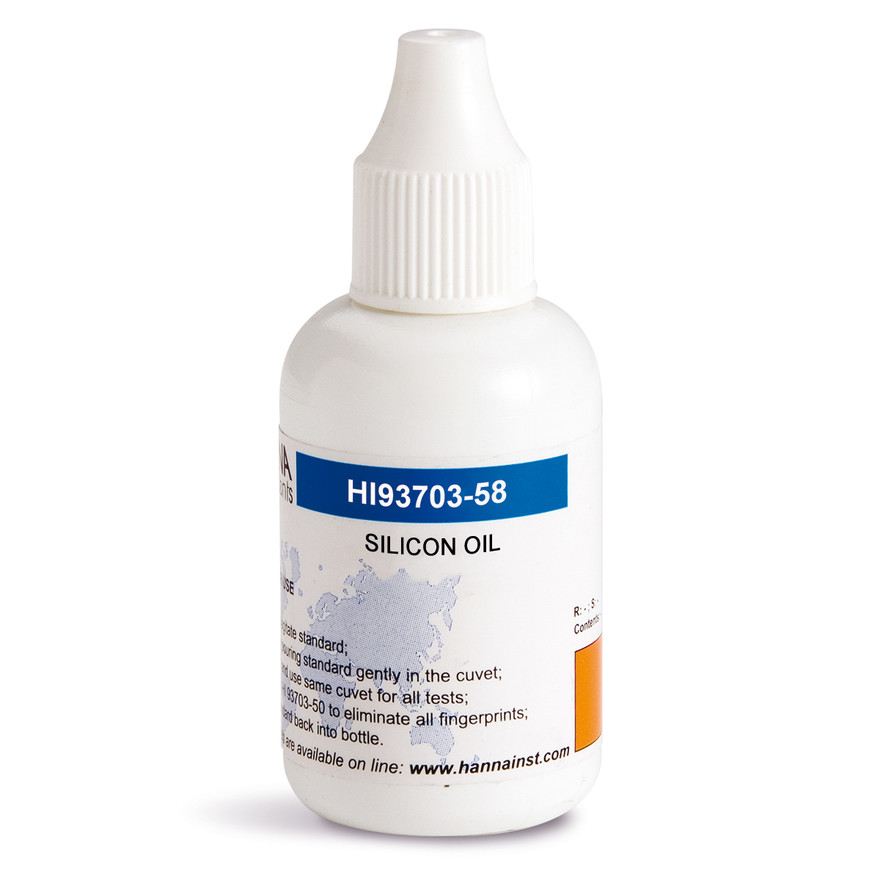 Huile silicone pour cuvettes turbidité, 15 mL