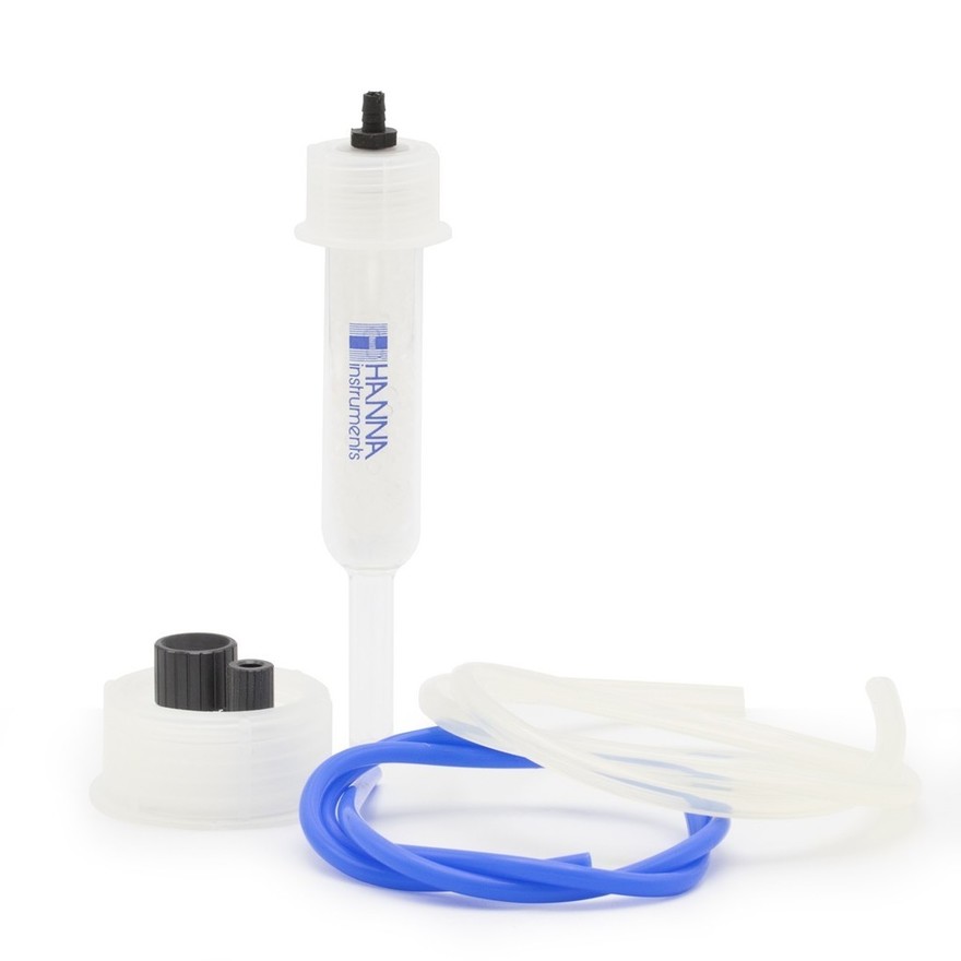 Kit de raccordement pour flacons de solvants/vidange pour HI903