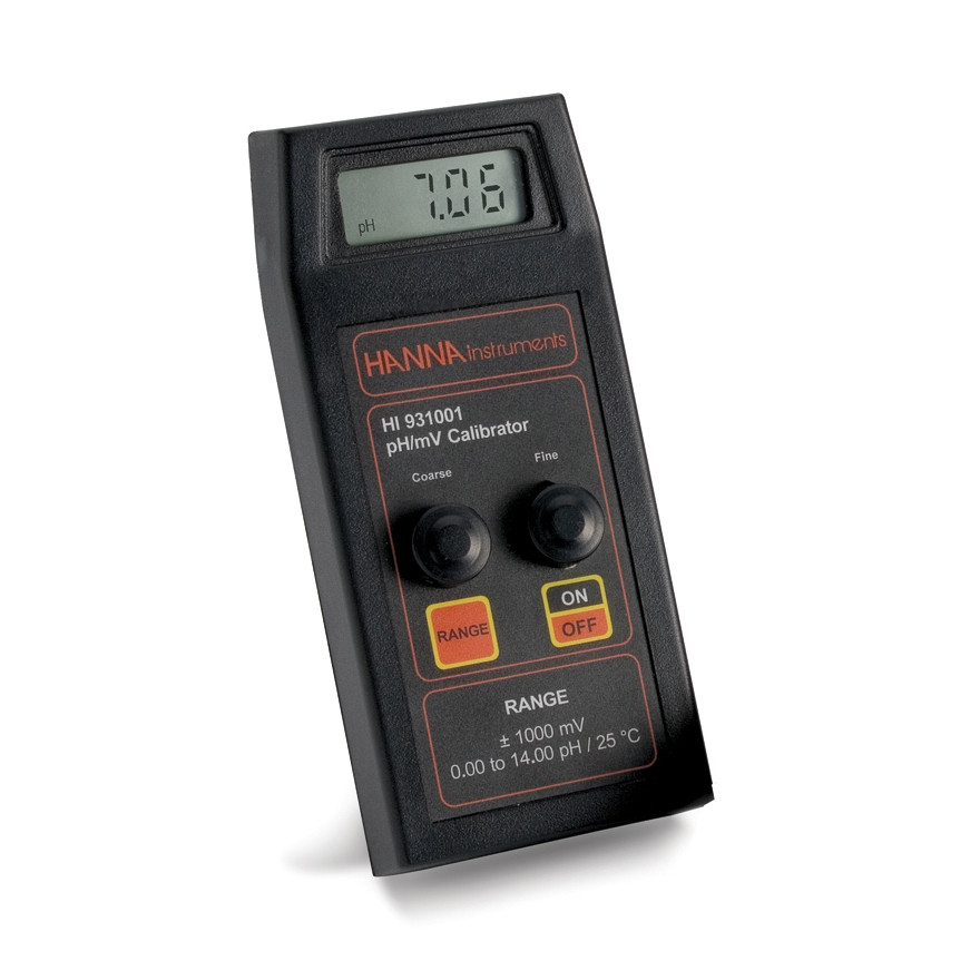 Simulateur de précision pour pH-/mV-mètres