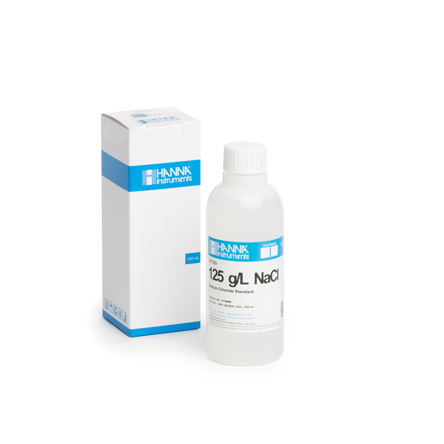 Solution de chlorure de sodium 125 g/L, bouteille 250 mL