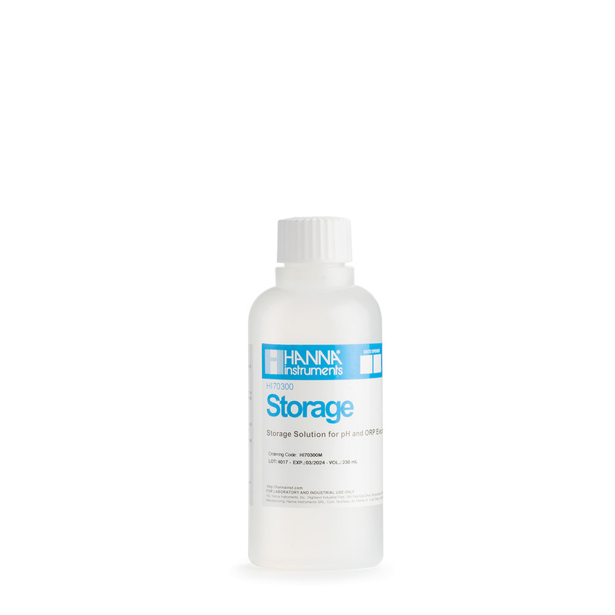 Solution de conservation pour électrodes, bouteille 230 mL