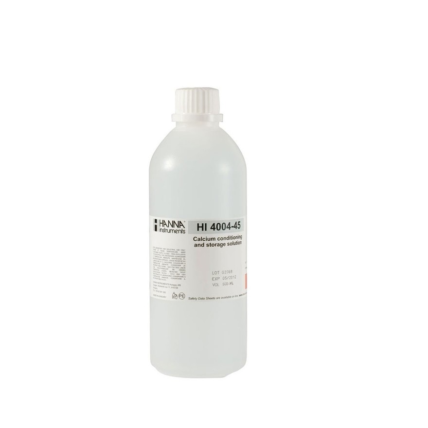 Solution de prétraitement pour électrode calcium HI 4004 et HI 4104, 500 mL