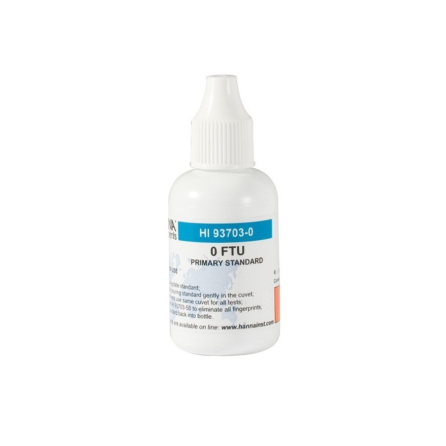 Solution d'étalonnage 0 FTU pour HI93703