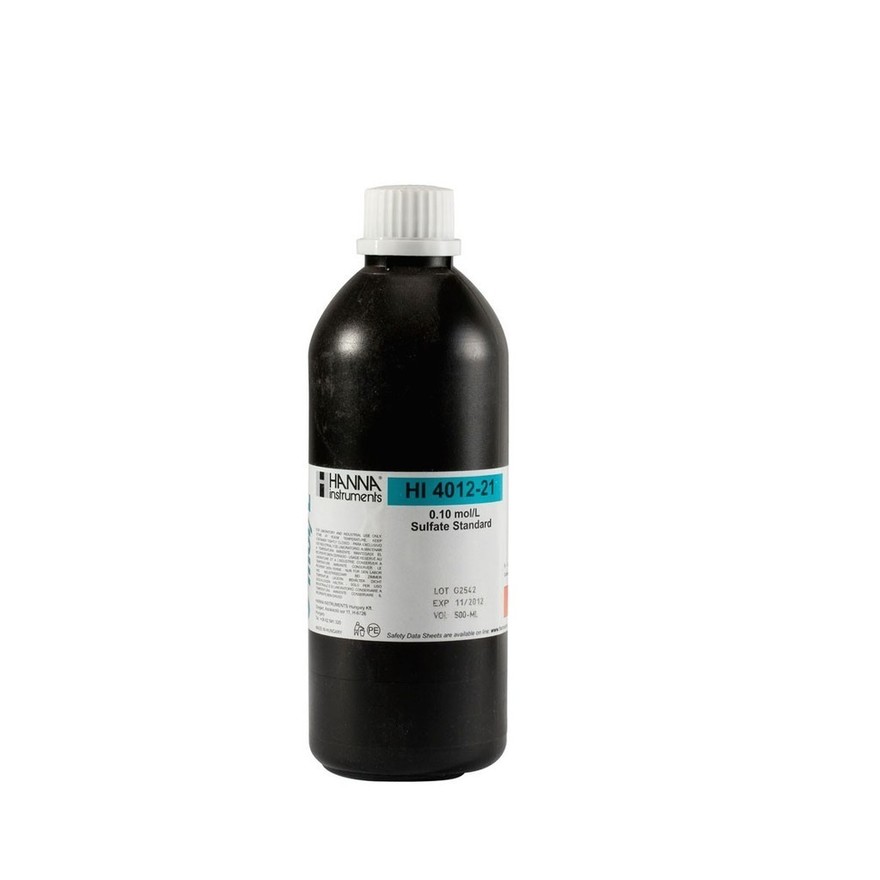 Solution étalon 0,1 M sulfates, 500 mL