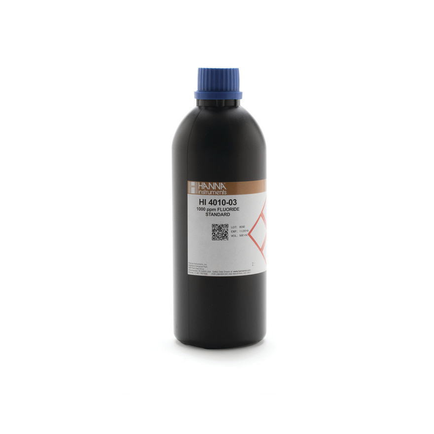 Solution étalon 1000 mg/L fluorures, 500 mL
