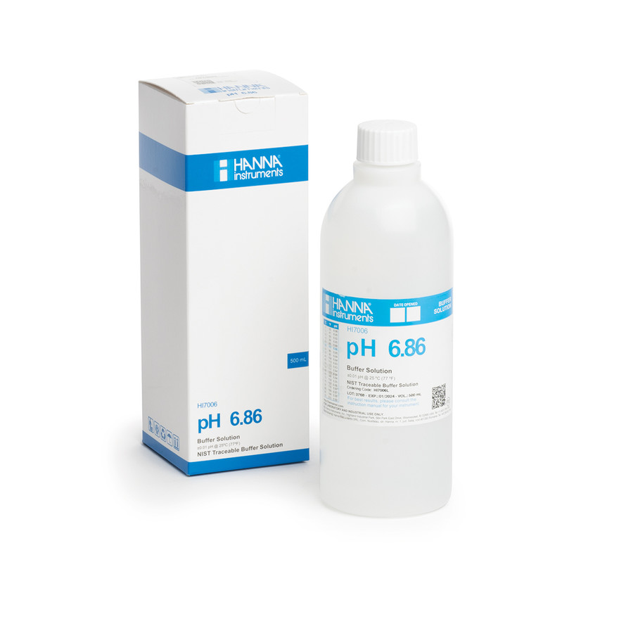 Solution tampon pH 6,86, bouteille 1 L