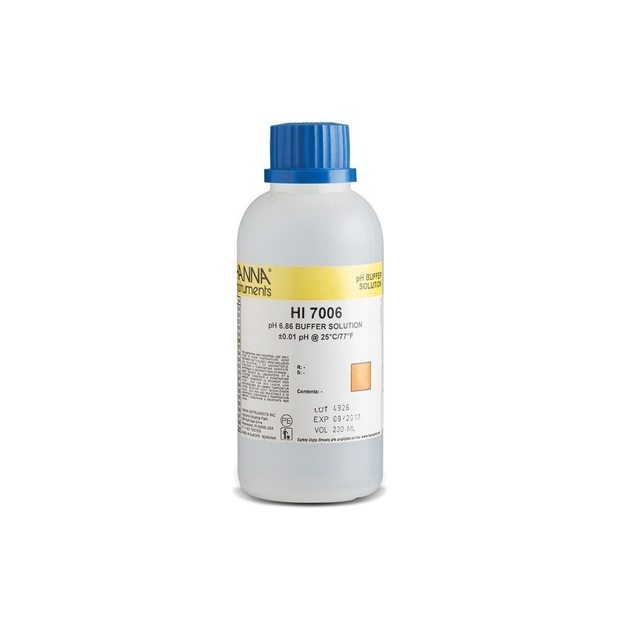 Solution tampon pH 6,86, bouteille 250 mL