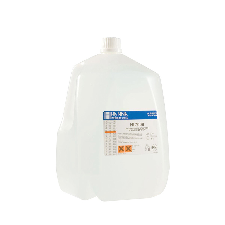 Solution tampon pH 9,18, bouteille 3,78 L