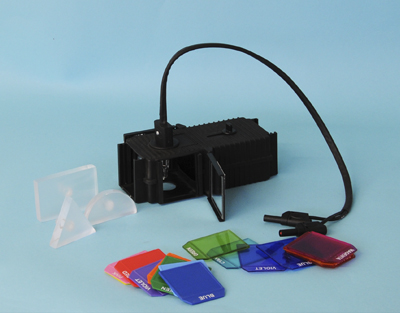 Boîte de lumière et set optique