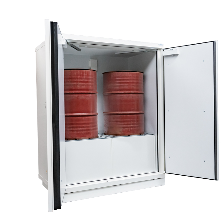 Armoire de sécurité 90 minutes - 2 fûts
