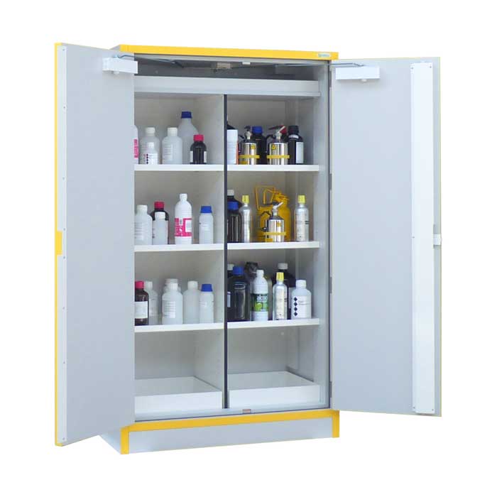 Armoire de sécurité EN 14470-1 et FM 6050 30 minutes - Haute 2 portes - 2 compartiments