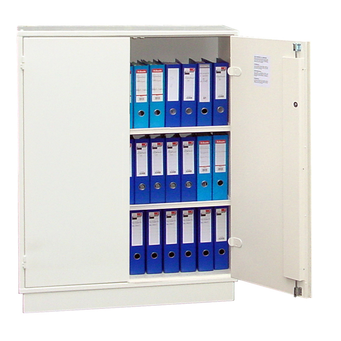 Armoire forte à documents avec retard au feu - Comptoir 2 portes