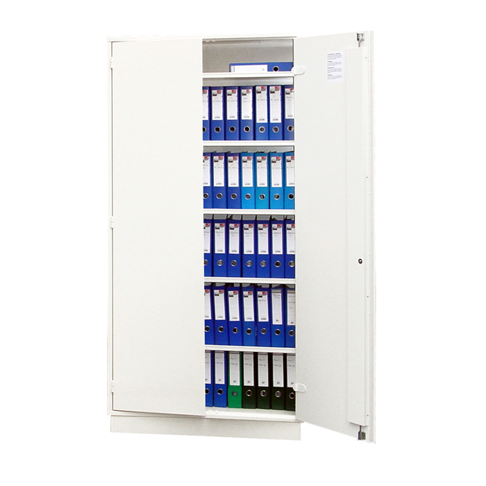 Armoire forte à documents avec retard au feu - Haute 2 portes
