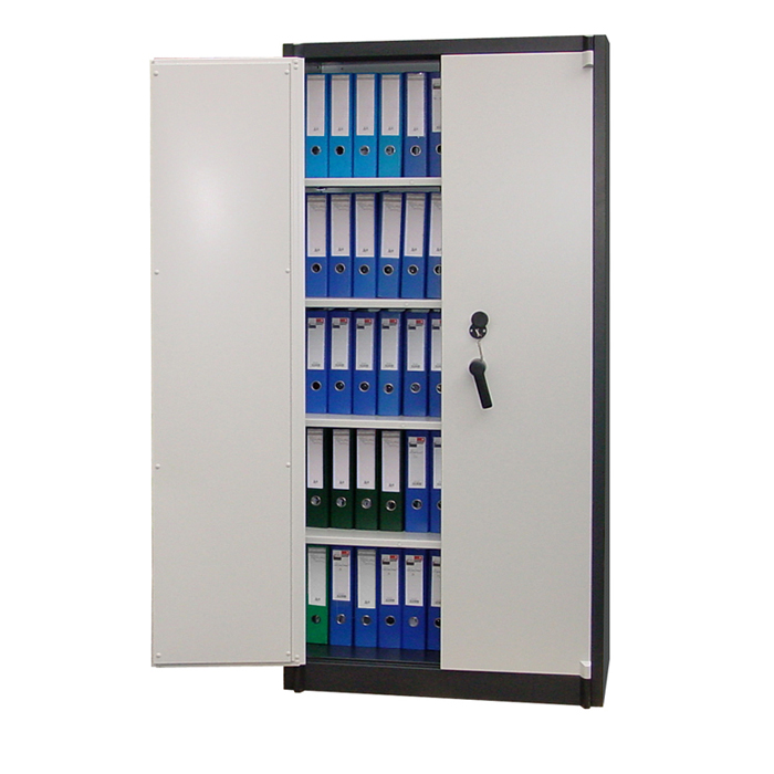 Armoire forte à documents avec retard au feu - Haute 2 portes