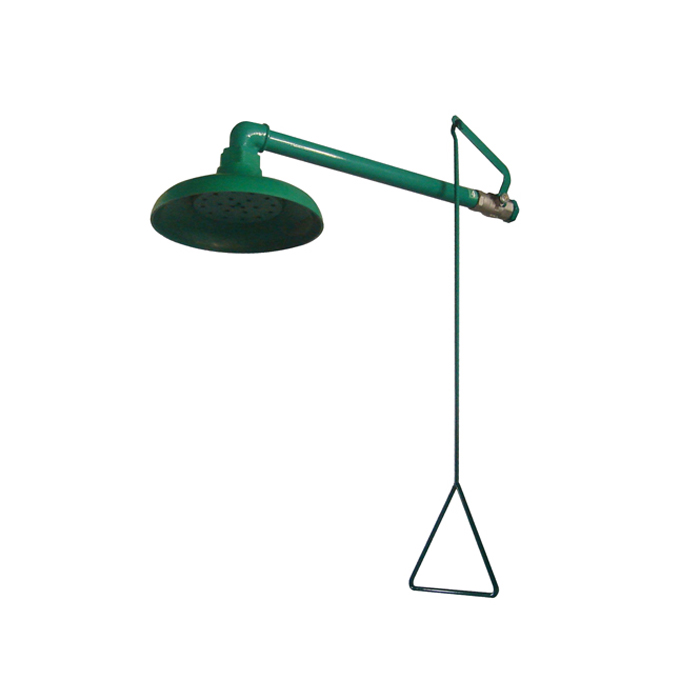 Douche de sécurité murale pour usage intérieur