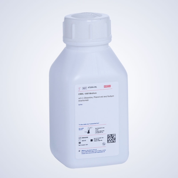 CMRL 1066 Medium without L-Glutamine, Phenol red and Sodium bicarbonate