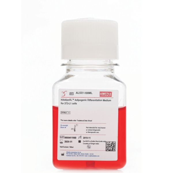 HiAdipoXL™ Adipogenic Differentiation Medium for 3T3-L1 cells 