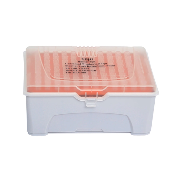 Barrier Tips, Max capacity 10 µl