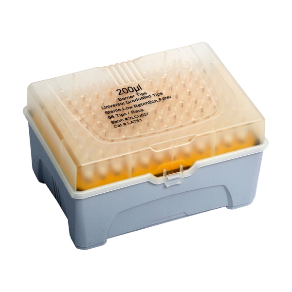 Barrier Tips, Max capacity 200 µl