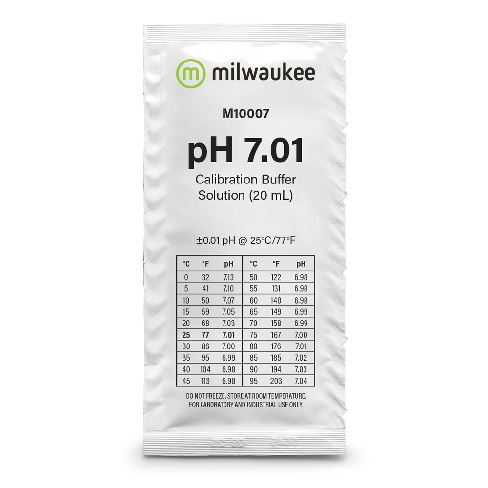 Milwaukee Solution Tampon PH 7 - 25 Sachets de 20 ml
