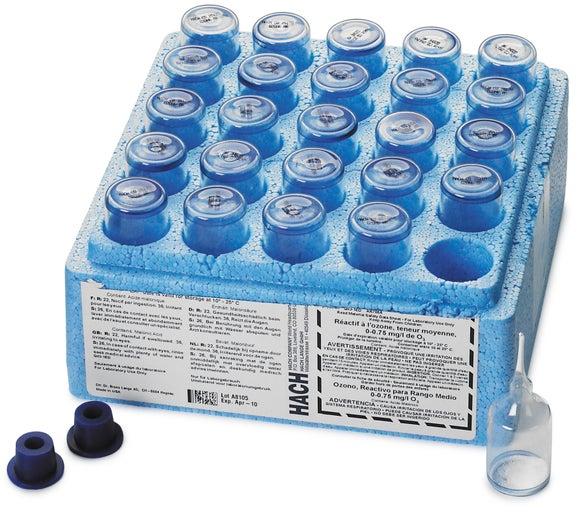 Accuvac ozone, PB, 0,01-0,25 mg/L O 3, 25 tests