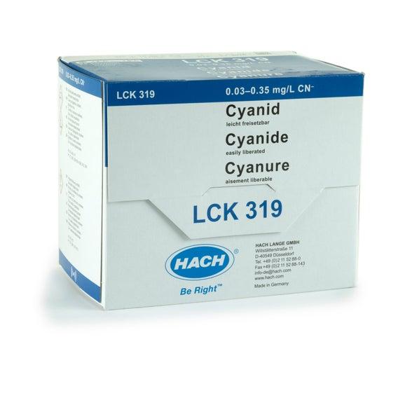 Test en cuve pour le cyanure (facilement libérable) 0,03-0,35 mg/l CN -, 24 tests