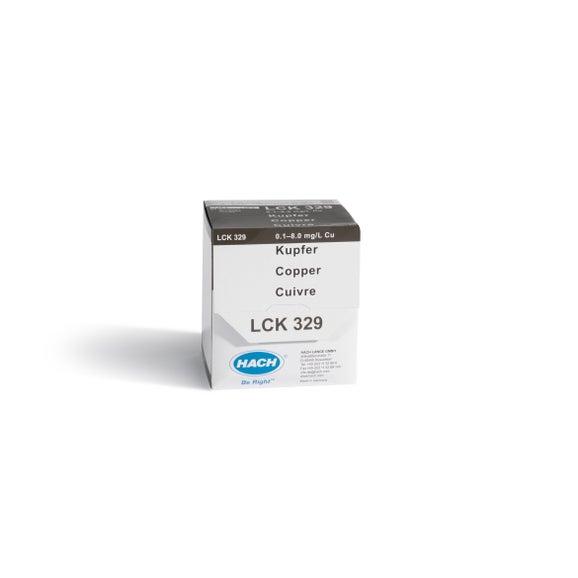 Test en cuve pour cuivre 0,1-8,0 mg/l Cu, 25 tests