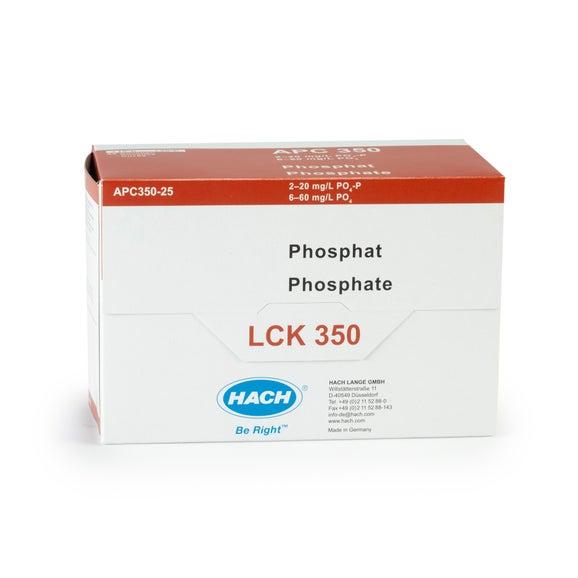 Test en cuve pour le phosphate (ortho/total) 2,0 -20,0 mg/L PO 4 -P, 25 tests