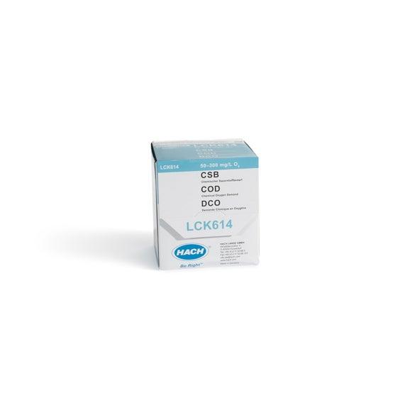 Test en cuve DCO 50-300 mg/l O 2, 25 tests