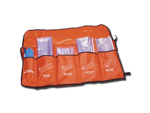 [34106] FIRST AID AIR CUSHION SPLINTS - set of 4 pcs.